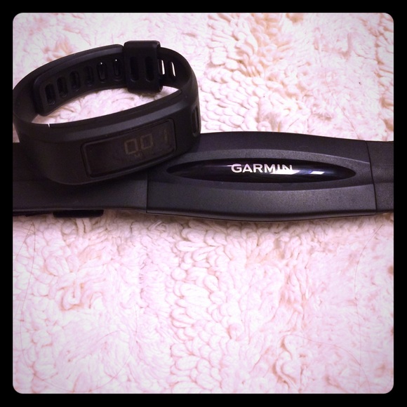 Garmin Vivofit with Heart Rate halter monitor