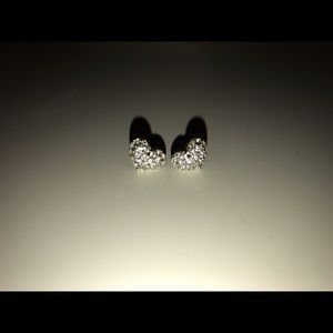 Swarovski Heart Pierced Earrings
