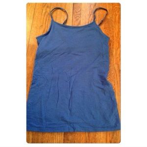 Blue tank top!