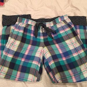 Plaid Pajama Bottoms