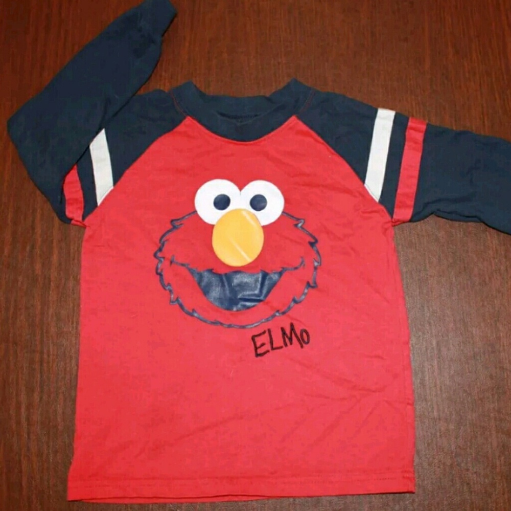 Elmo Sesame 5T Street Long Sleeve Top