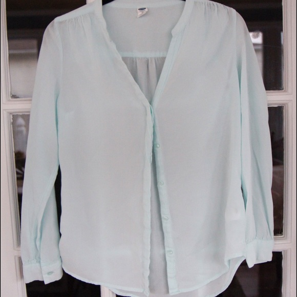 Light Blue Blouse