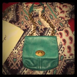 NWOT fossil shoulder bag leather