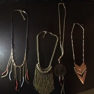 Boho necklaces!