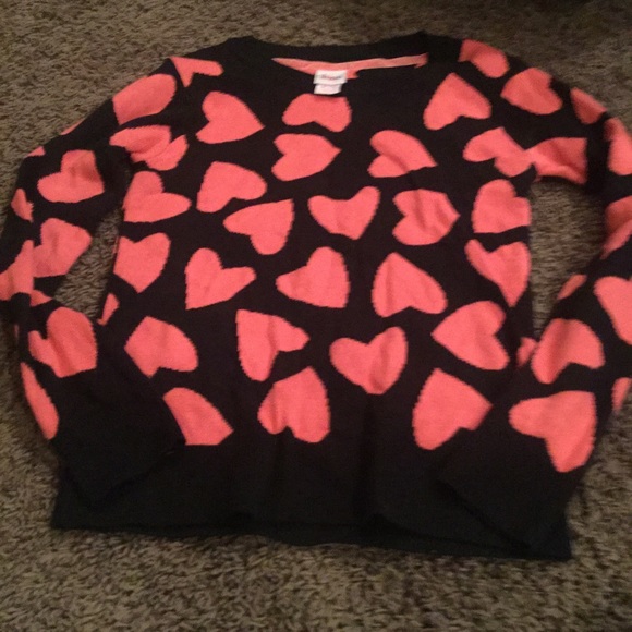 Girls Circo heart sweater