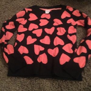 Girls Circo heart sweater
