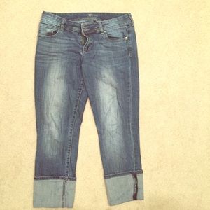 Kut from the kloth cropped ankle length jeans