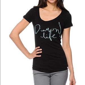 Diamond Supply Co. diamond life scoop neck tee