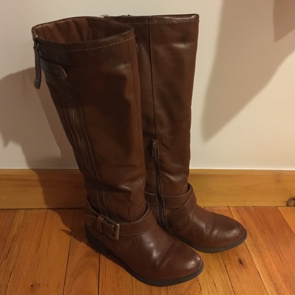 Brown Fur-lined Boots