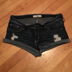 Denim shorts