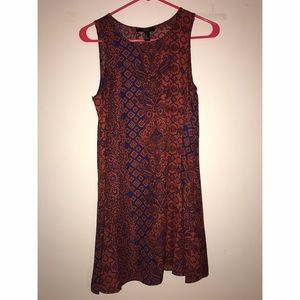 Paisley mini dress