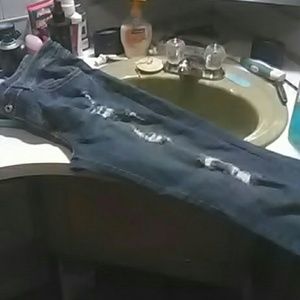 Never worn straight leg jeans