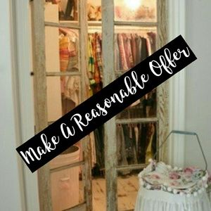 Reasonable offers Welcome