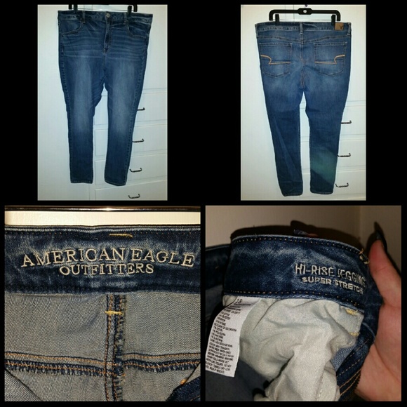 American Eagle Hi Rise Super Stretch Jeggings