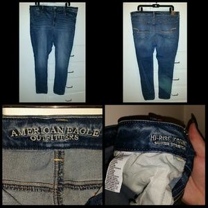 American Eagle Hi Rise Super Stretch Jeggings