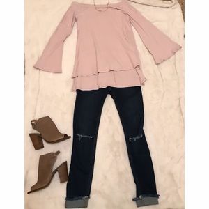 Long Bell Sleeved Top