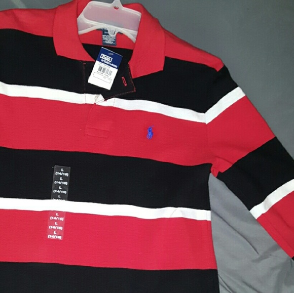 Boys Ralph Lauren long sleeved shirt size 14-16