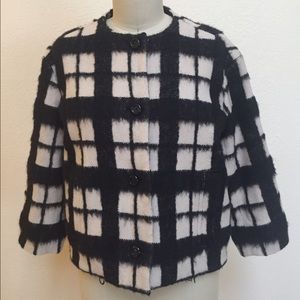 Christian Dior Jacket Blazer like new black white