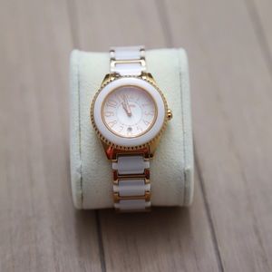 FOLLIE FOLLIE GOLD AND WHITE WATCH