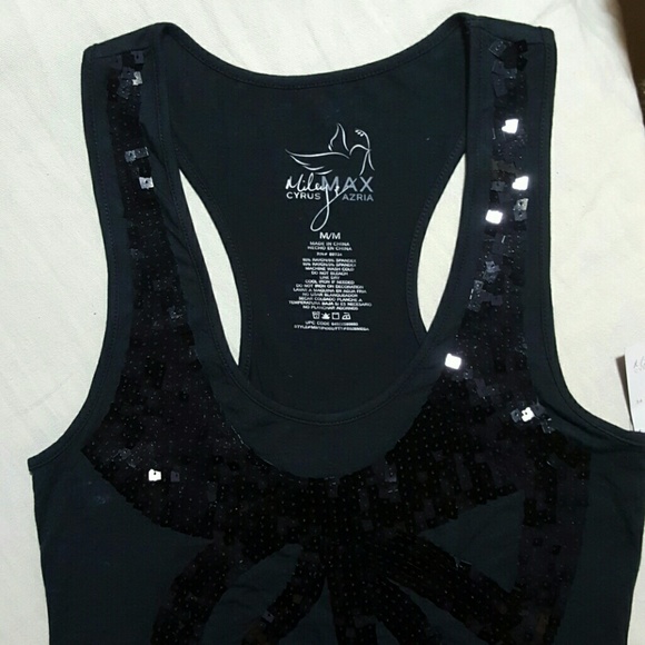SEQUINS BOW TUNIC TANK TOP - Picture 3 of 4