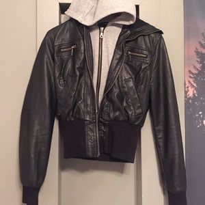 Leather jacket
