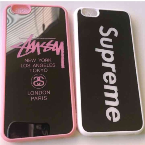Pink stussy case