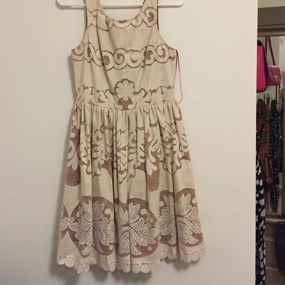 Cream Lace Dress
