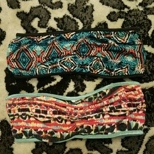 Set of 2 reversible bralettes