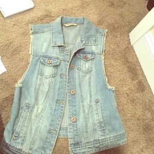Denim vest
