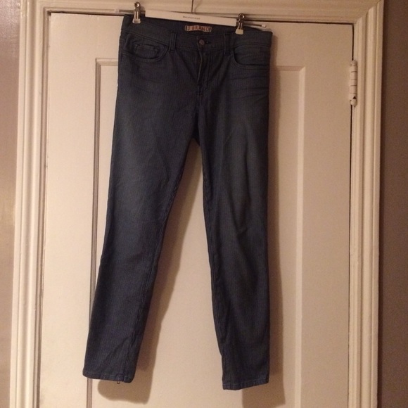 J Brand jeans with zipper leg.