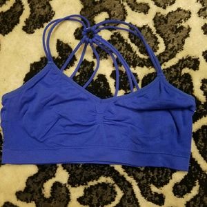Blue bralette