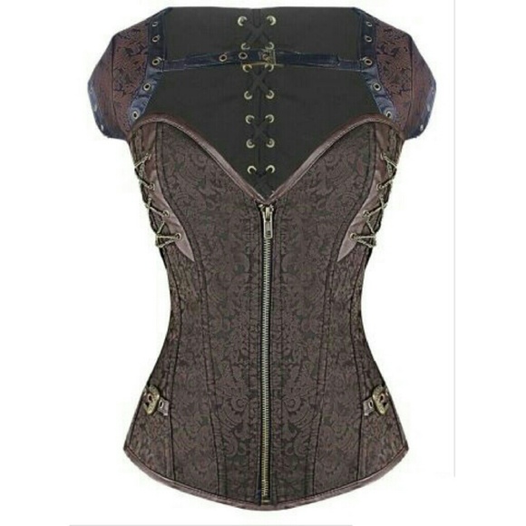 Dirty Girly Other - Jacquard Overbust Corset Dirty Girly Other - Jacquard Overbust Corset