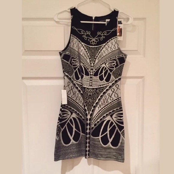 Minkpink 'Ringmaster' stretchy shift mini dress