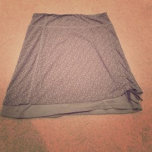 Athleta skirt-- comfy and chic!