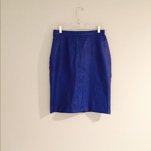🚫🚫SOLD🚫🚫 Vintage Leather Pencil Skirt