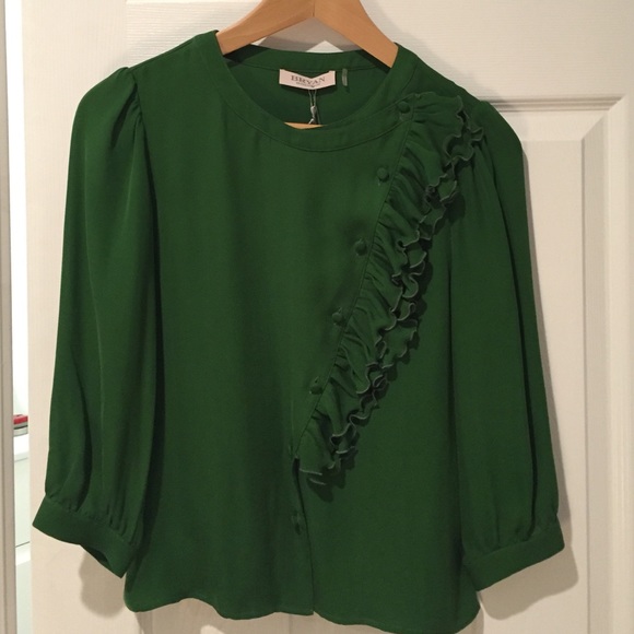 NWT Retail Bryan Bradley silk blouse