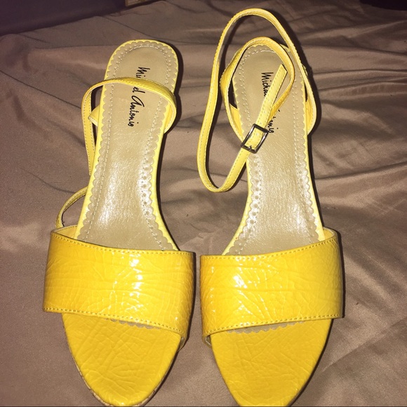 Yellow heels