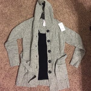 NWT gray cardigan!