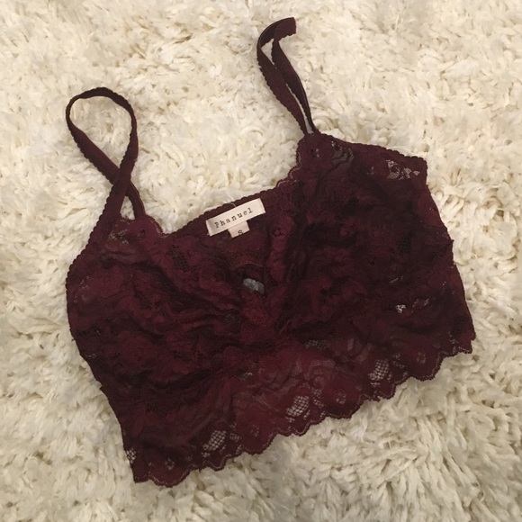 Maroon Bralette