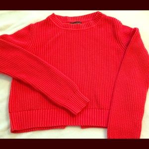 Banana Republic sweater large coral