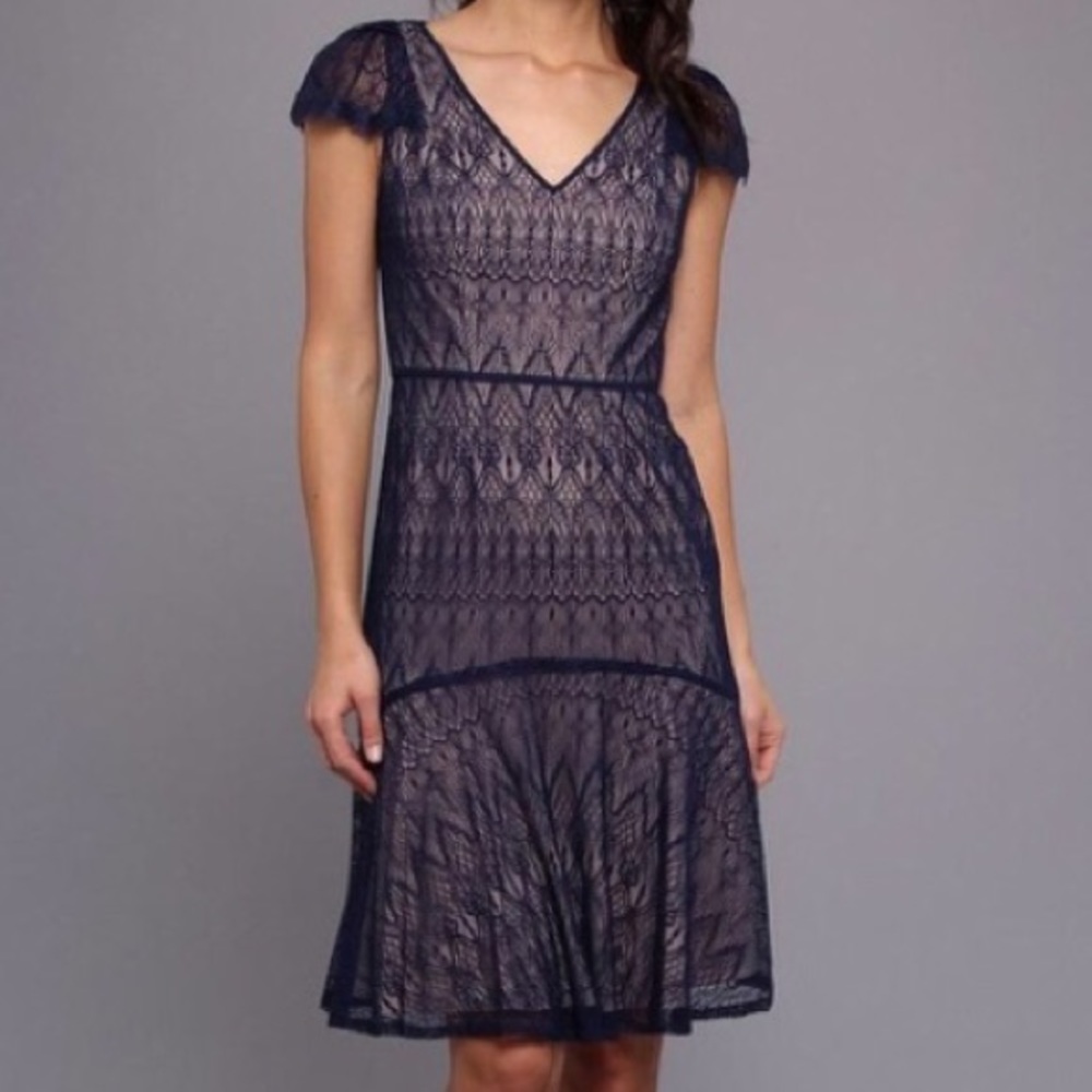 Lace Adrianna Papell Dress - Picture 2 of 6