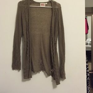 Anthropologie Crochet Sweater