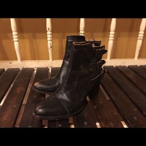 Free bird distressed boots