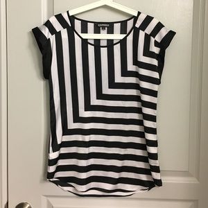 Black and white top