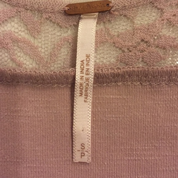 Free People mauve/blush body-con dress. - Picture 2 of 4