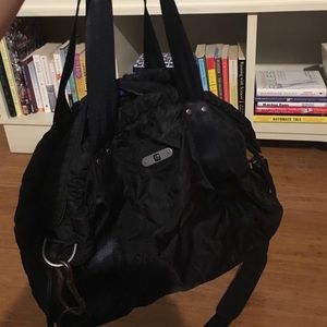 Black shoulder bag