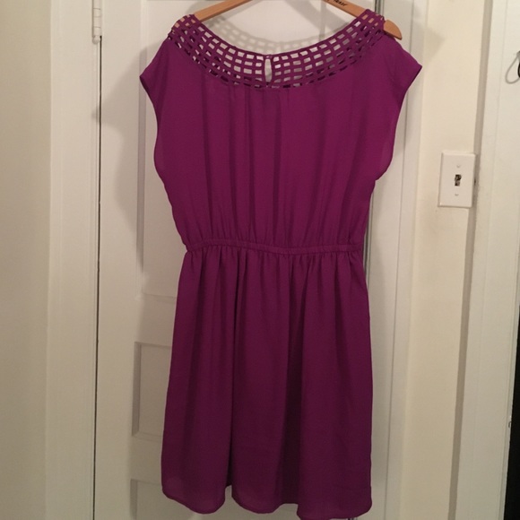 Forever 21 dress-purple - Picture 2 of 2