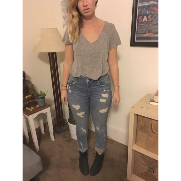 Express boyfriend jeans size 8