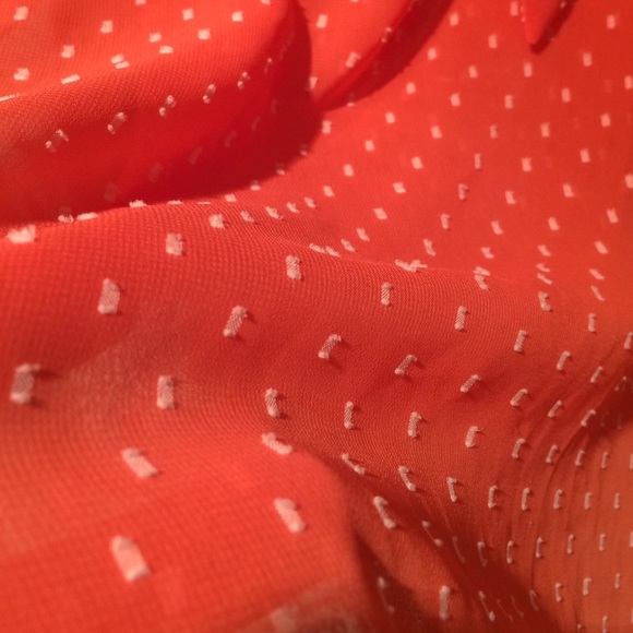 Coral Dolman with embossed dots - Picture 4 of 4