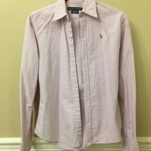 Light Purple Ralph Lauren Button Down shirt